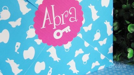 convites para festa alice no pais das maravilhas