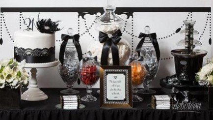 Sugestão para Festa Preto e Branco