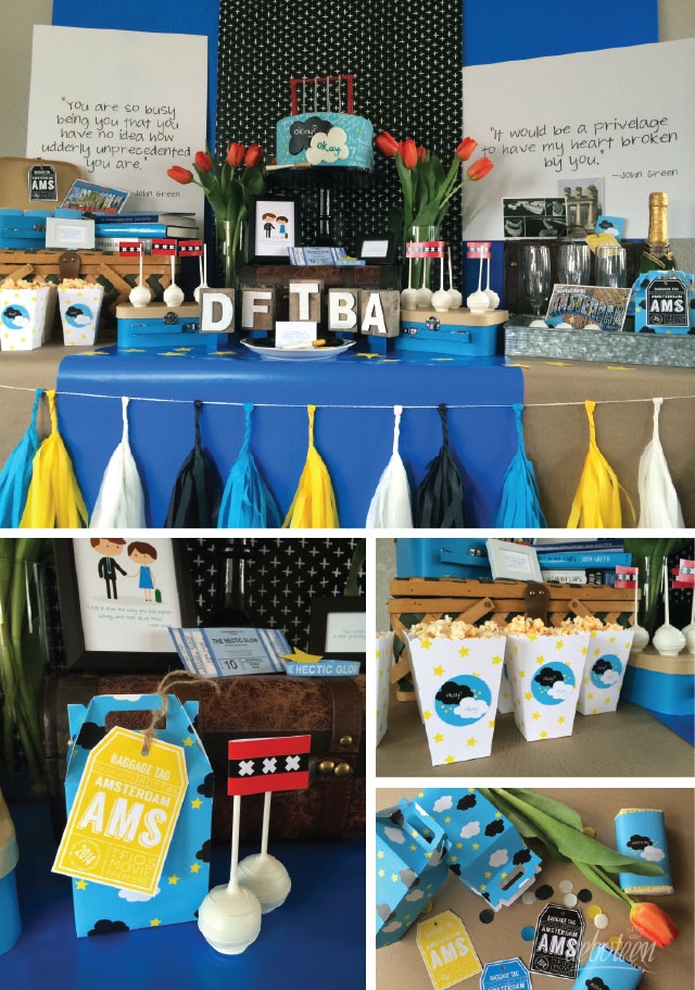 festa tema A Culpa é das Estrelas