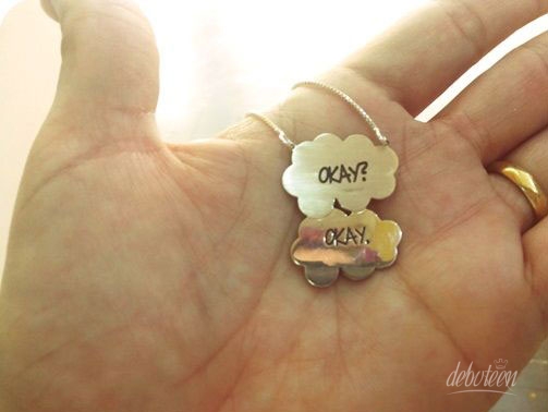 pingente A Culpa é das Estrelas