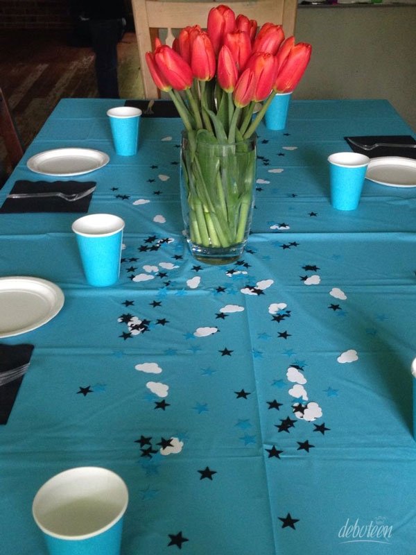 decoração A Culpa é das Estrelas