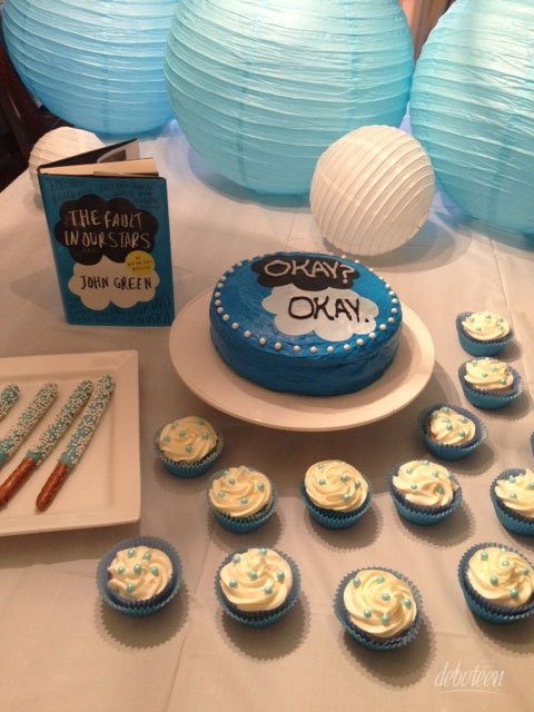 Bolo A Culpa é das Estrelas