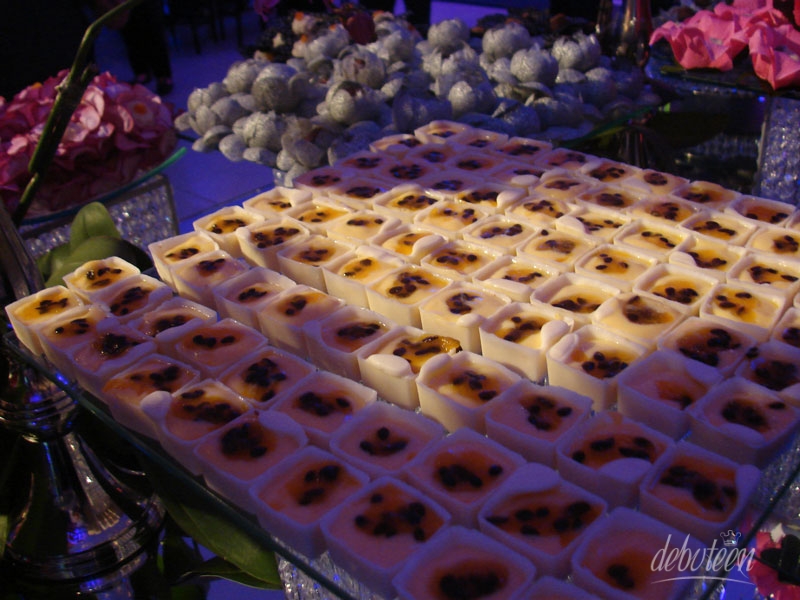 Festa azul, Rosa e Preto Debutante Amanda Teixeira