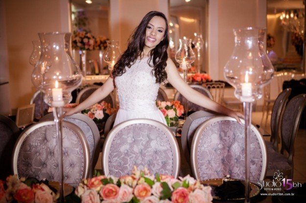 festa preto e dourado