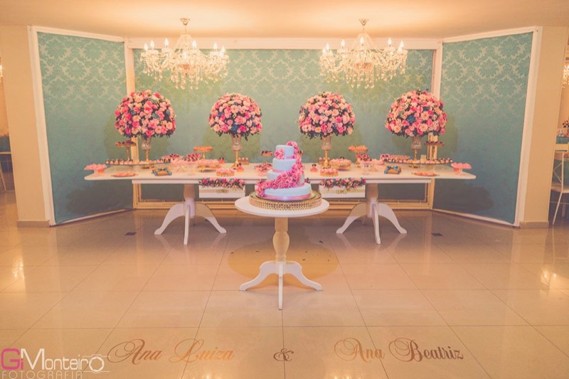 Festa de 15 anos das gêmeas Ana Beatriz e Ana Luiza