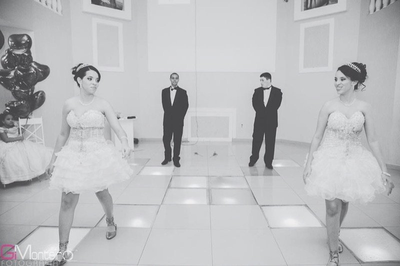 Festa de 15 anos das gêmeas Ana Beatriz e Ana Luiza