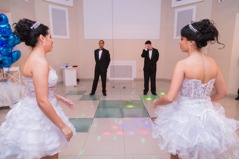 Festa de 15 anos das gêmeas Ana Beatriz e Ana Luiza