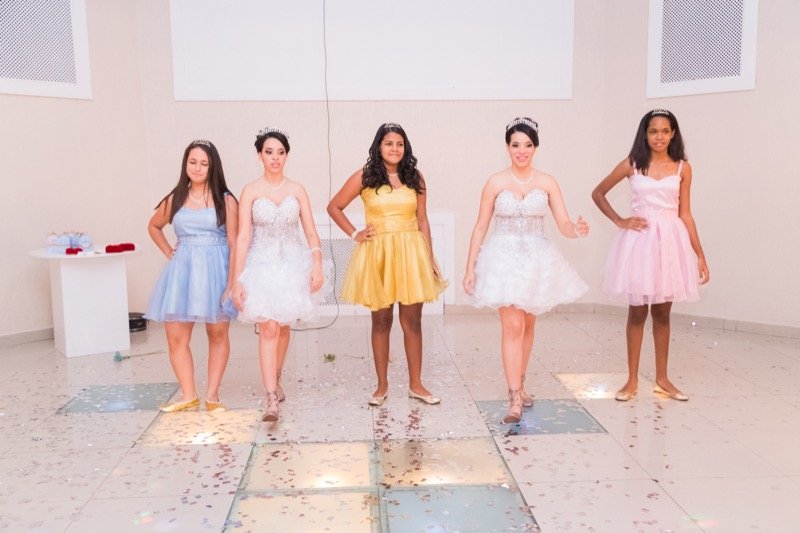 Festa de 15 anos das gêmeas Ana Beatriz e Ana Luiza