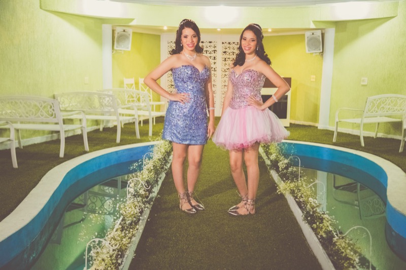 Festa de 15 anos das gêmeas Ana Beatriz e Ana Luiza