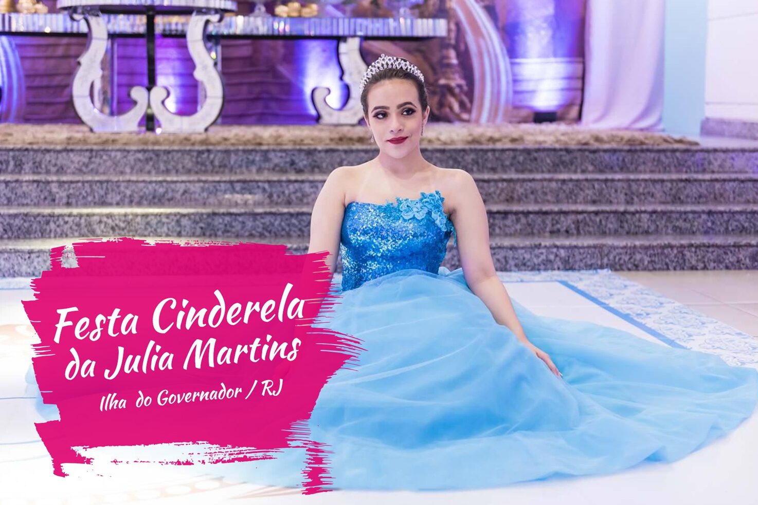 Cinderela festa 15 anos